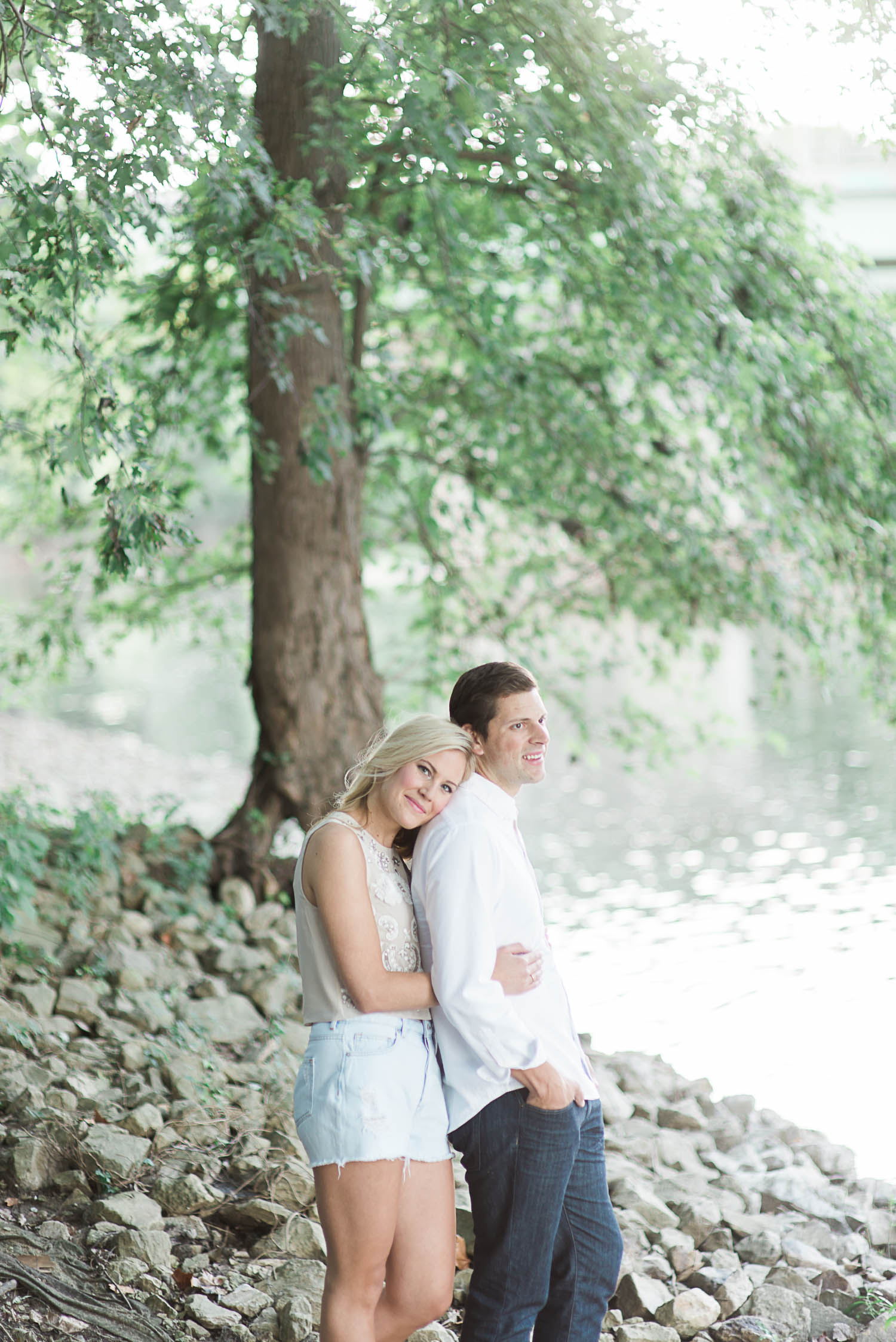 indianapolis art center engagement session