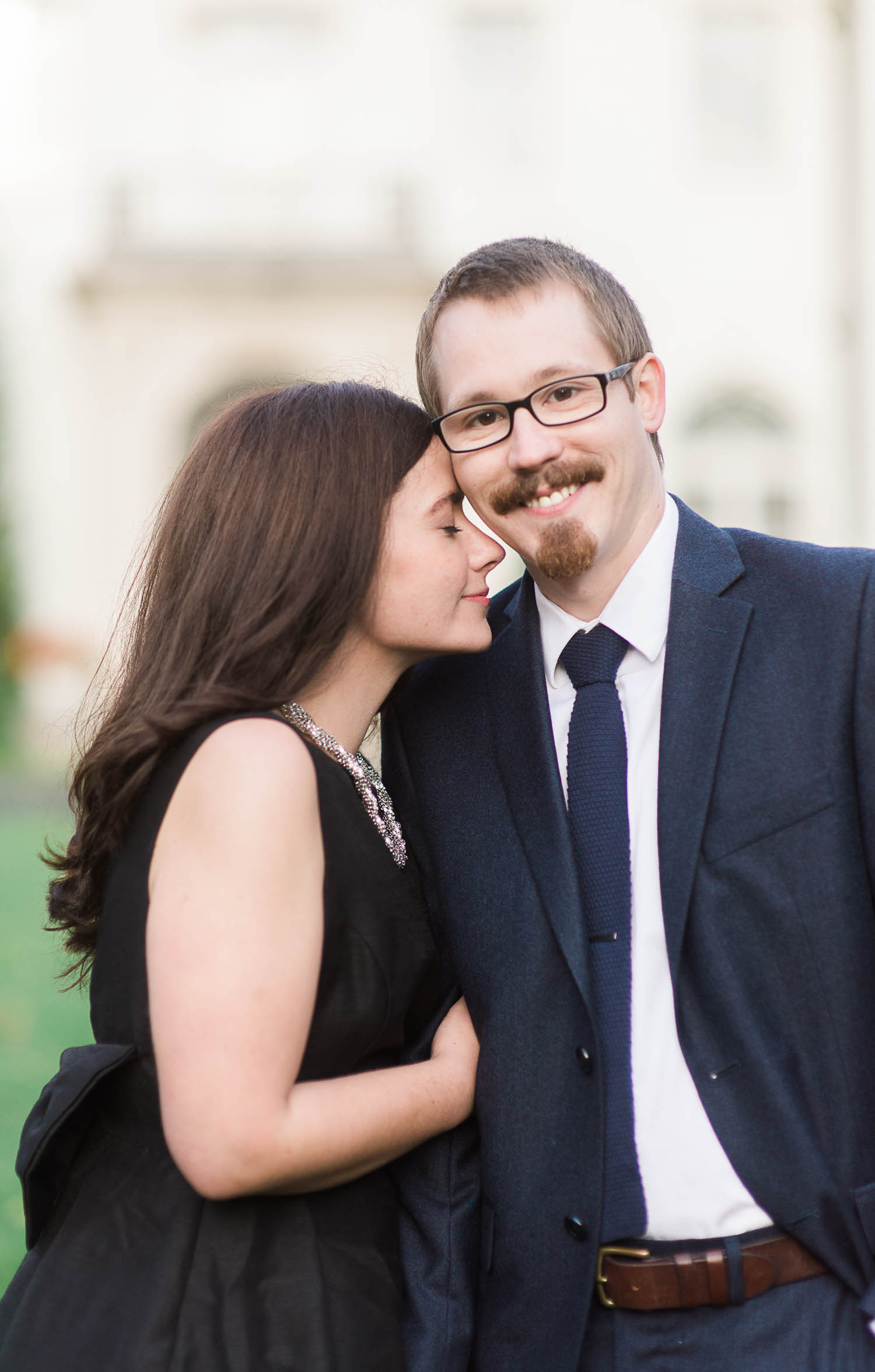 Indianapolis Museum of Art Engagement Session, Ashley Link Photography