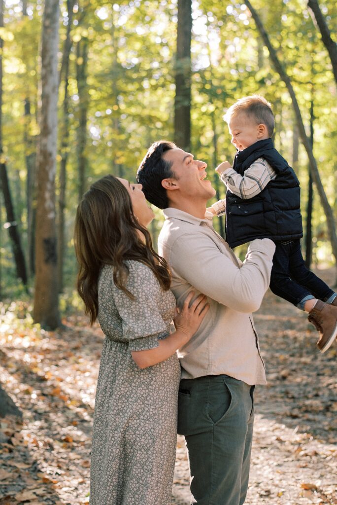 Adventurous and Playful Fall Family Session