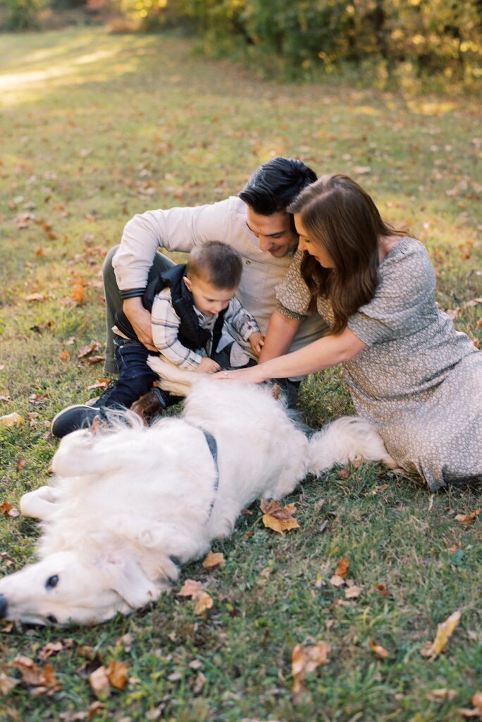 Adventurous and Playful Fall Family Session