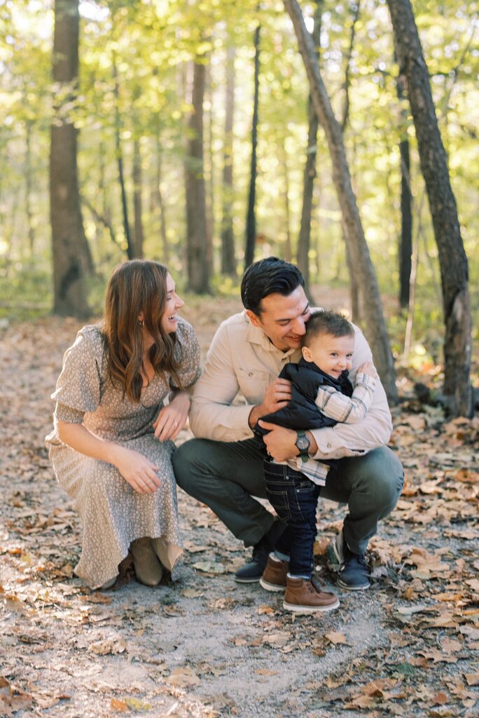 Adventurous and Playful Fall Family Session